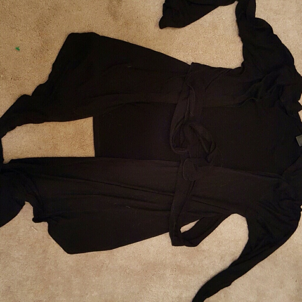 Black cardigan sz S